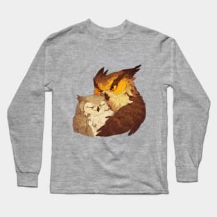 Owl Bear Family Long Sleeve T-Shirt